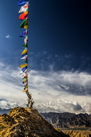 Prayer Flags over Leh